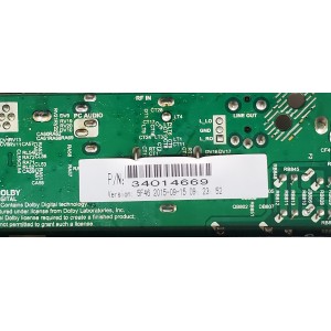 MAIN FUENTE PARA TV WESTINGHOUSE ORIGINAL / NÚMERO DE PARTE 34014669 / TP.MS3393.PC821 / B1509313-0A09523 / DISPLAY ST5461B05-2 VER.2.1 / MODELO DWM55F1G1	